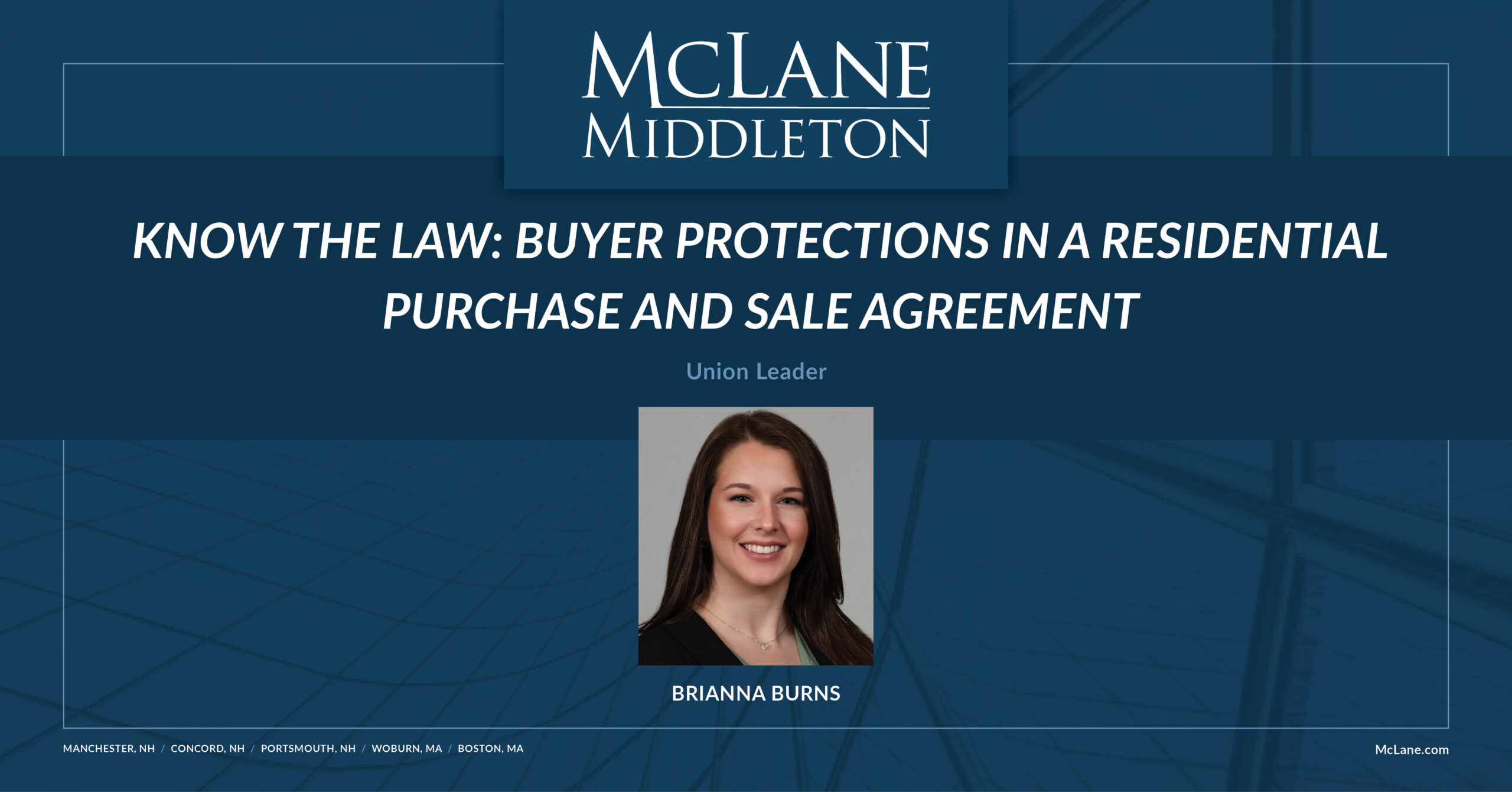 Know The Law Buyer Protections In A Residential Purchase And Sale