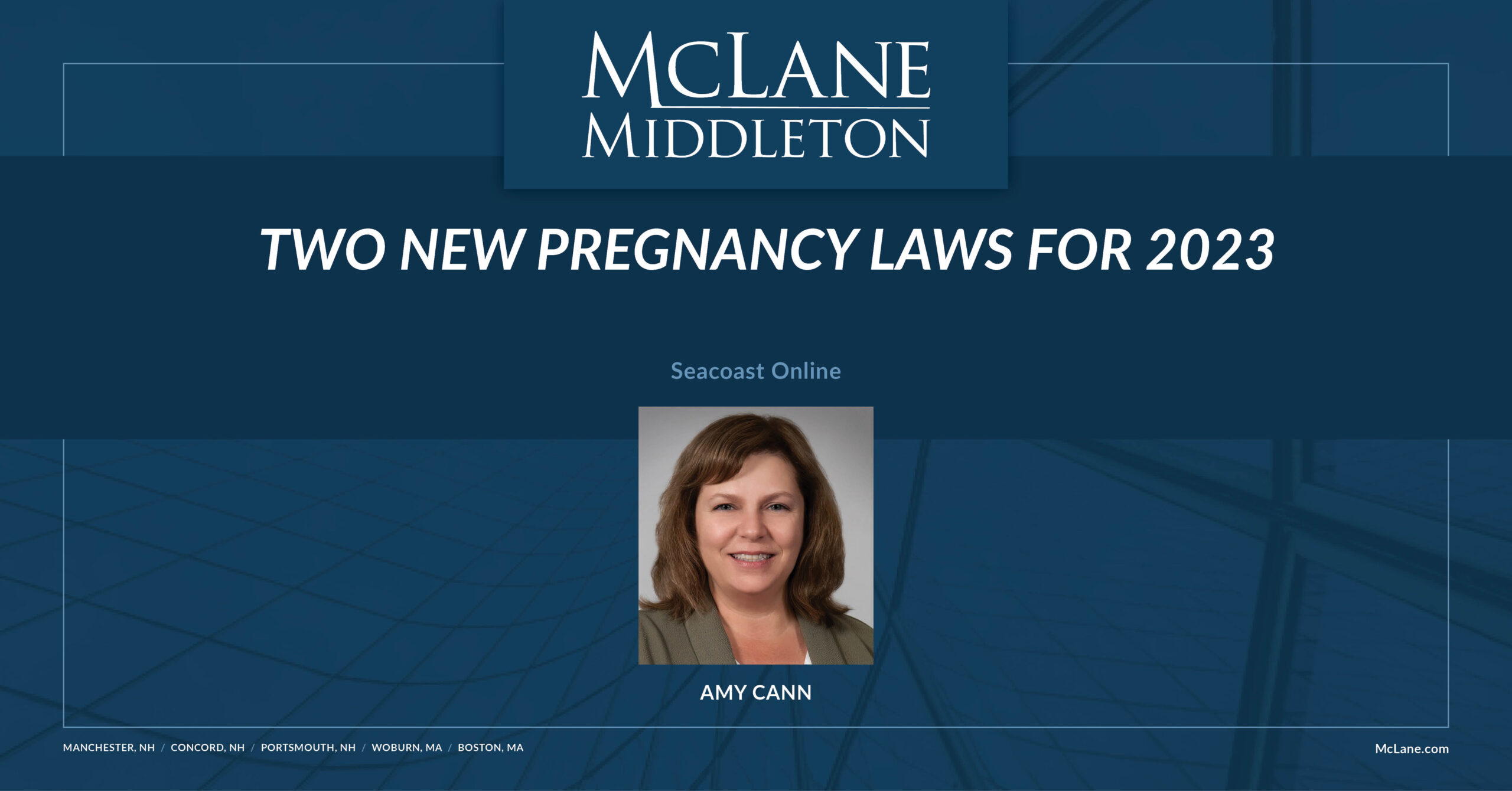 Two New Pregnancy Laws for 2023 McLane Middleton